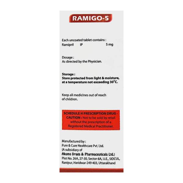 RAMIGO 5 Tablet 10's