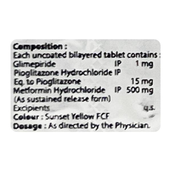 DAILYMET GP 1 Tablet 10's