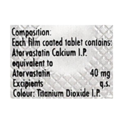 Stator 40mg Tablet 15'S