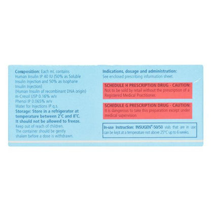 Insugen 50/50 40IU Injection 1X10ml