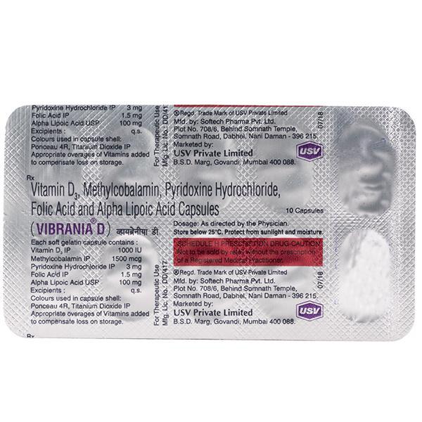 Vibrania D Capsule 10'S