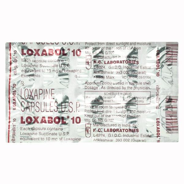 Loxabol 10mg Capsule 10'S