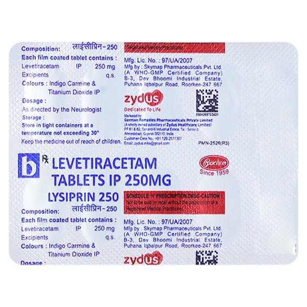 LYSIPRIN 250mg Tablet 10's