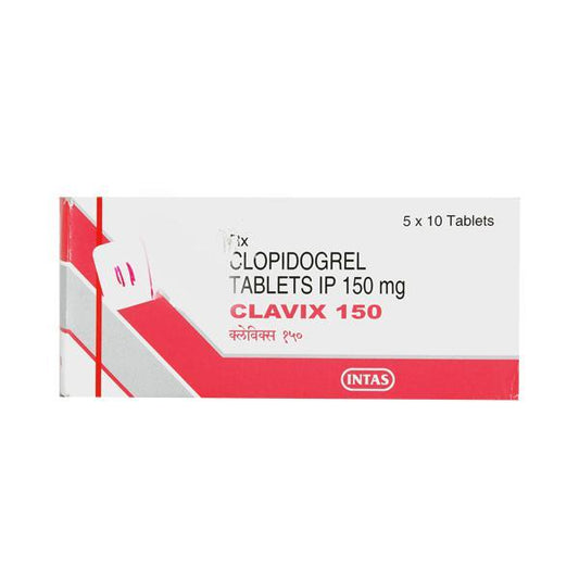 Clavix 150mg Tablet 10'S