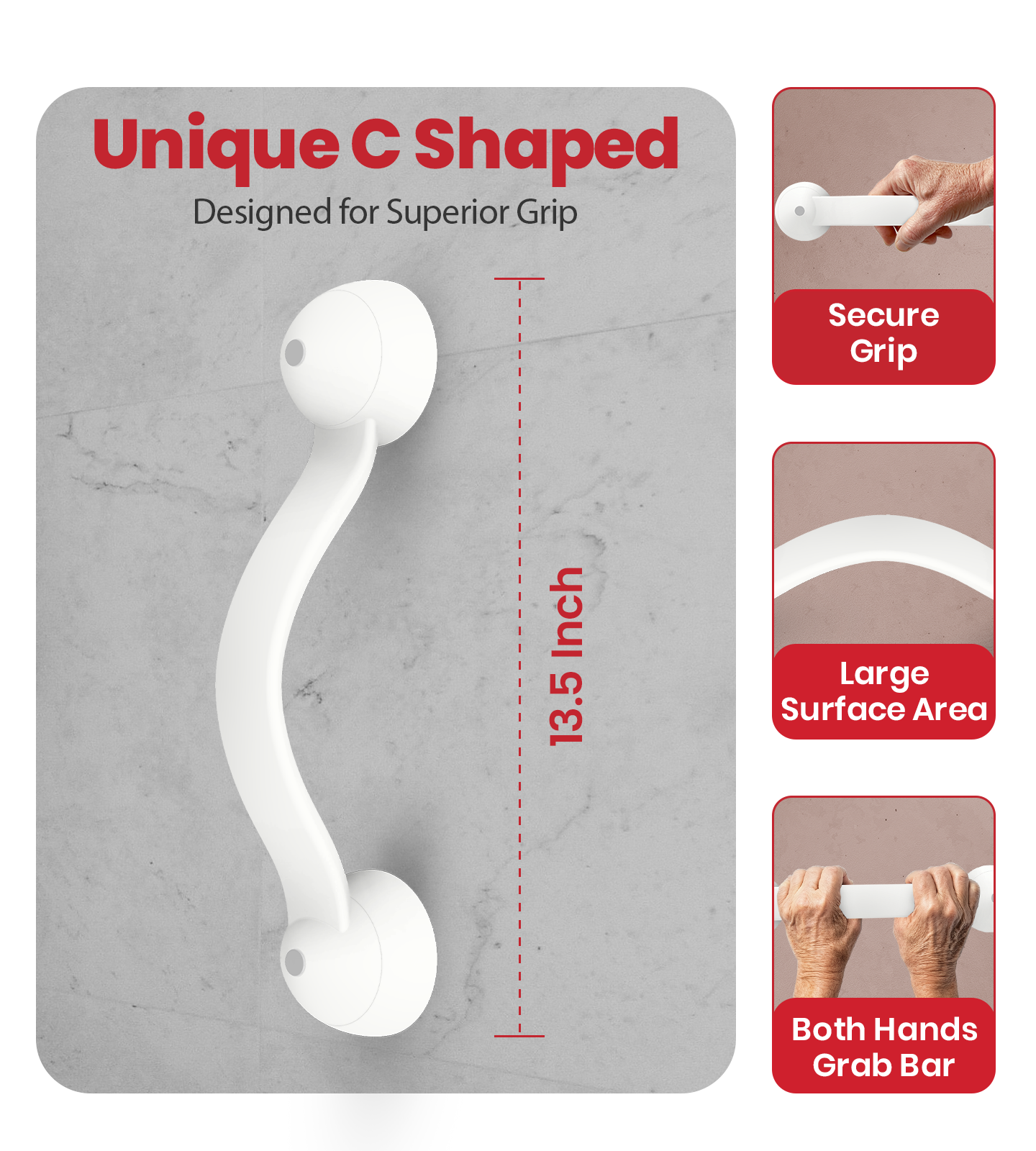 AGEasy Secure Hold Grab Bar