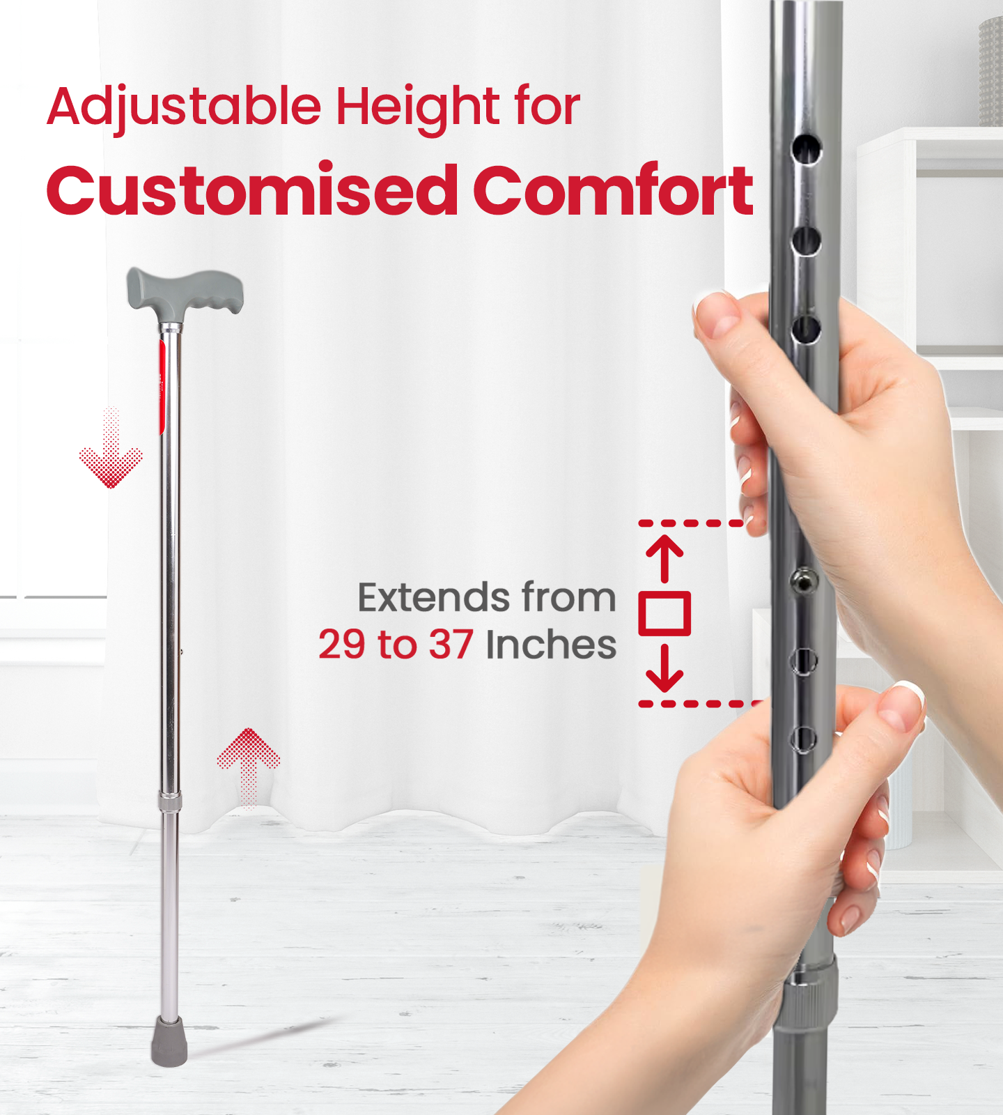 AGEasy Single Leg Walking Stick