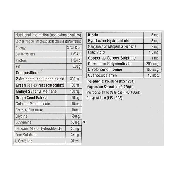 Tricofol W Tablet 10'S