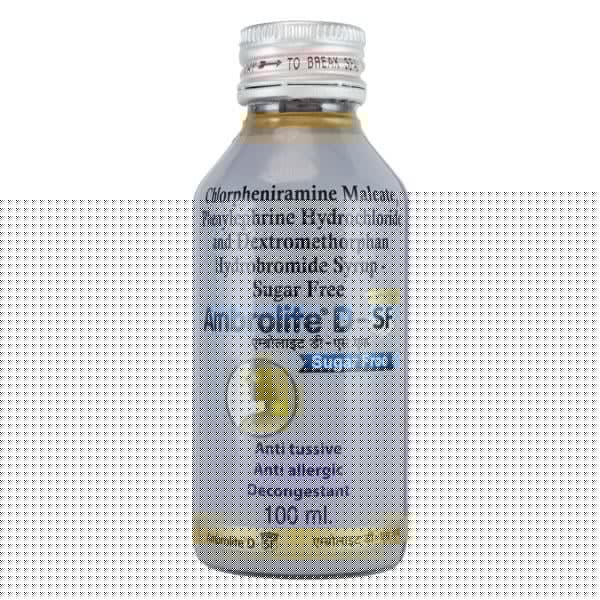 AMBROLITE D SF Syrup 100ml