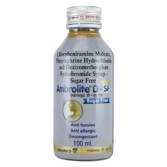 AMBROLITE D SF Syrup 100ml