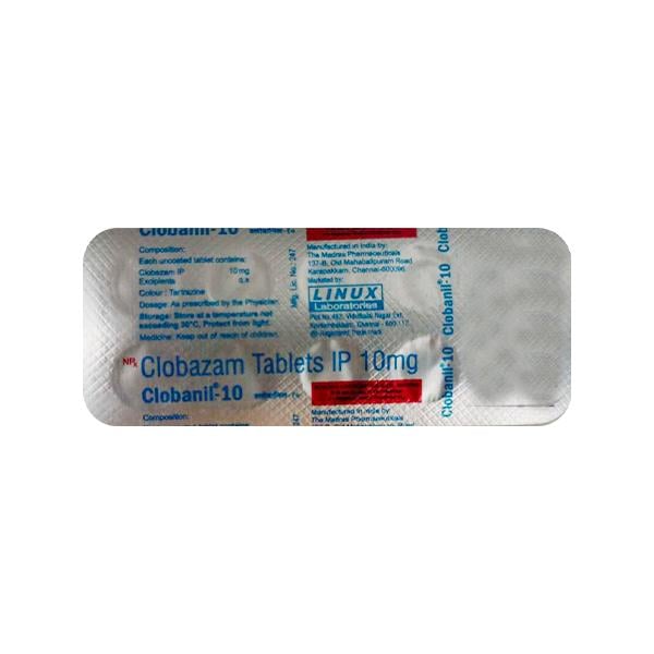 Clobanil 10mg Tablet 10'S