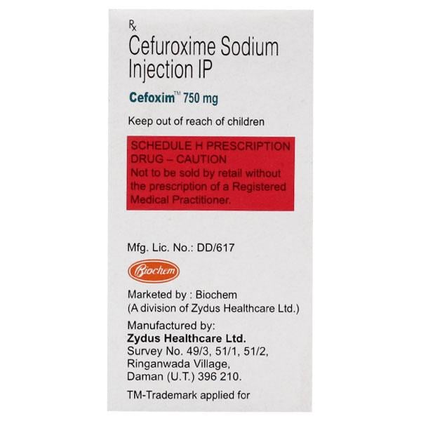 CEFOXIM 750mg Injection 1's