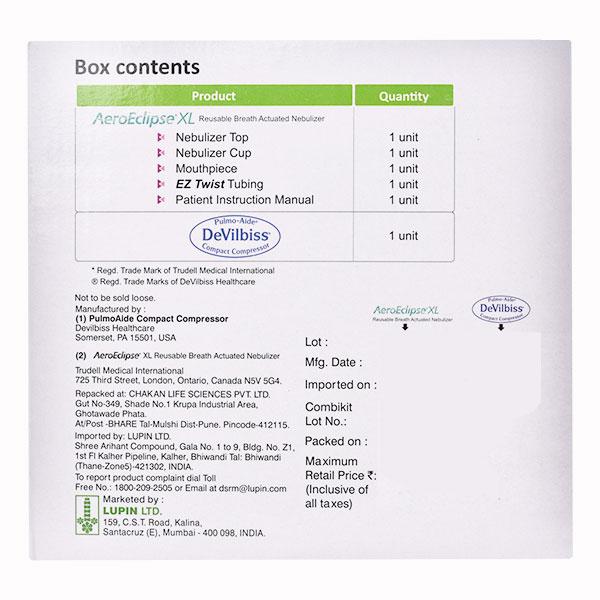 LUPINEB ULTRA KIT Nebulizer 1's