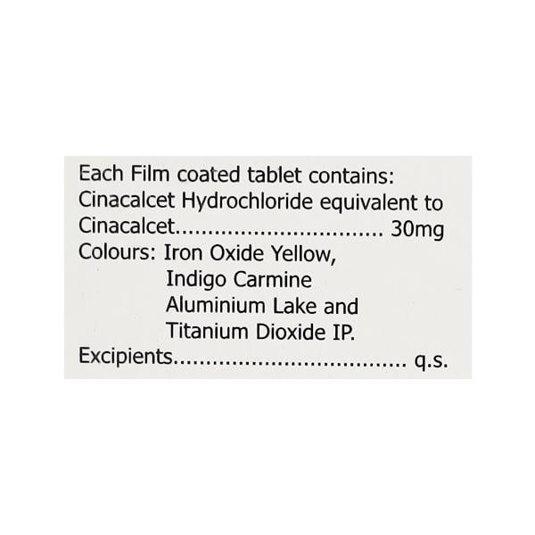 CINACET 30mg Tablet 10's