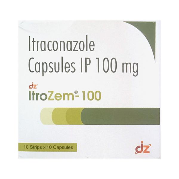 ITROZEM 100 Capsule 10's