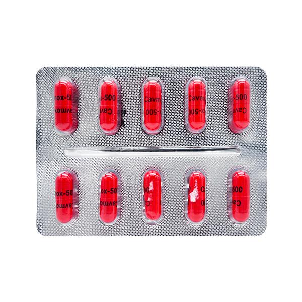 CAVMOX 500 Capsule 10's