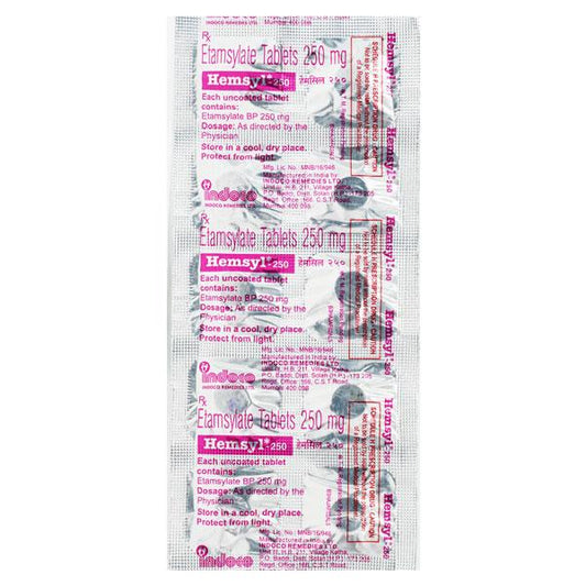 Hemsyl 250mg Tablet 10'S