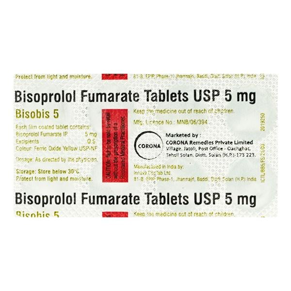 BISOBIS 5 Tablet 10's