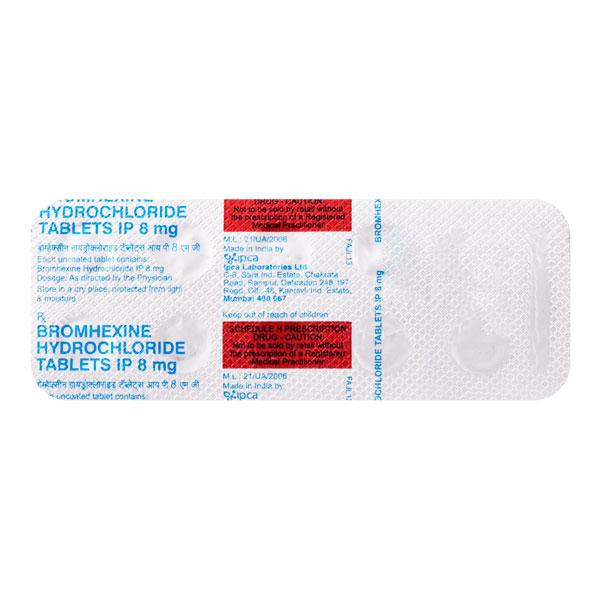 Bromhexine Tablet 10'S