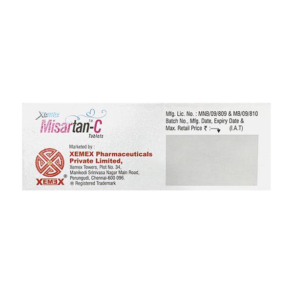 MISARTAN C Tablet 15's