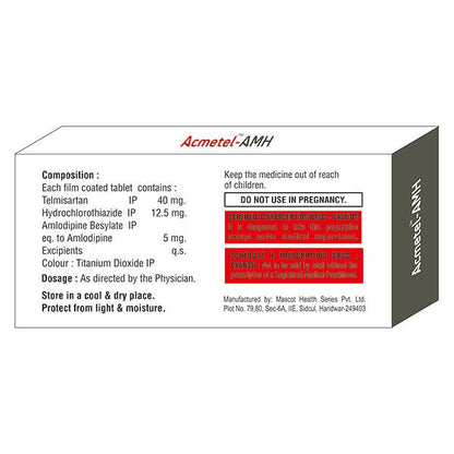 ACMETEL AMH Tablet 10's