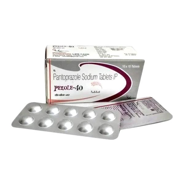 Pezole 40mg Tablet 10'S