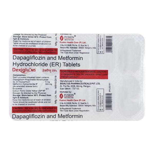 DEXIGLU M 5 Tablet 10's