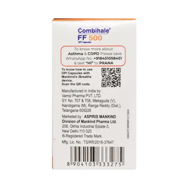 COMBIHALE FF 500 DPI Capsule 30's