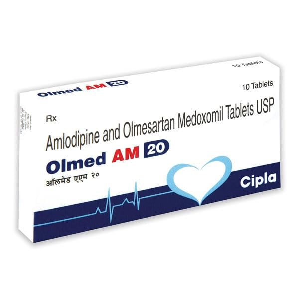 OLMED AM 20 Tablet 10's