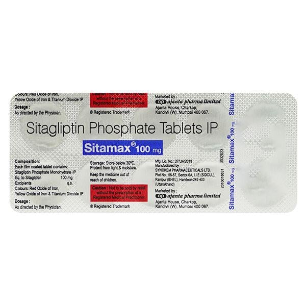 SITAMAX 100 Tablet 10's