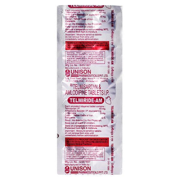 Telmiride AM 5/40mg Tablet 10'S
