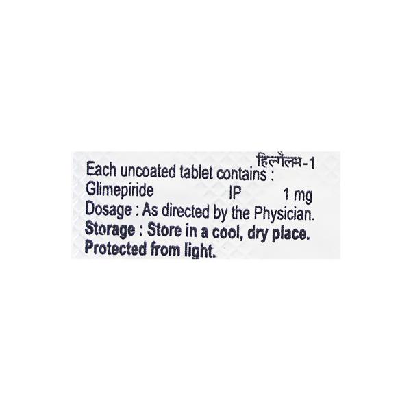 HILGLIM 1mg Tablet 10's