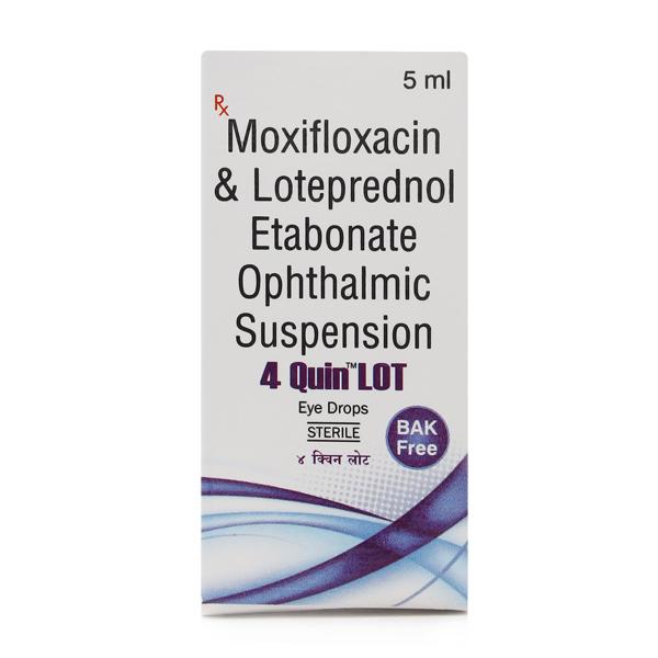 4 QUIN LOT Eye Drops 5ml