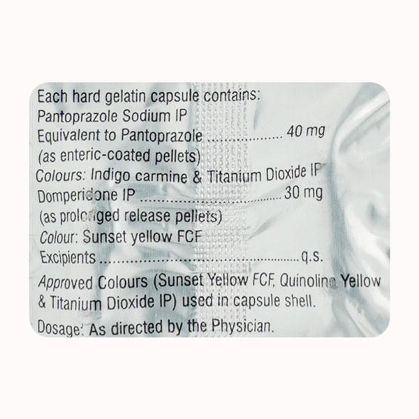 UZEPAN D 30/40mg Capsule 10's