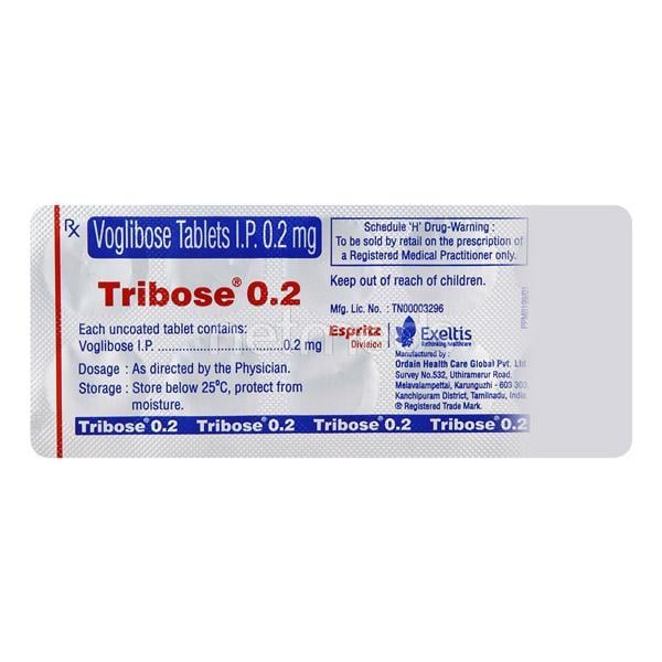 Tribose 0.2mg Tablet 10'S