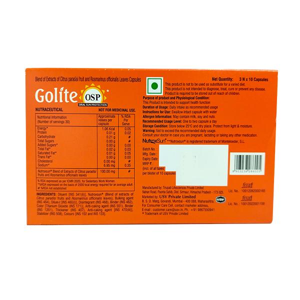GOLITE OSP Capsule 10's