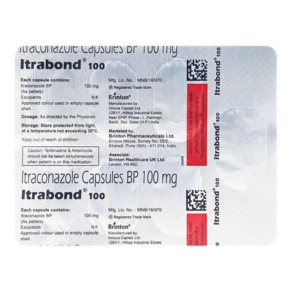 Itrabond 100mg Capsule 7'S