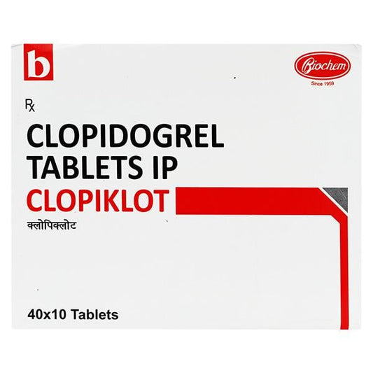 Clopiklot 75mg Tablet 10'S