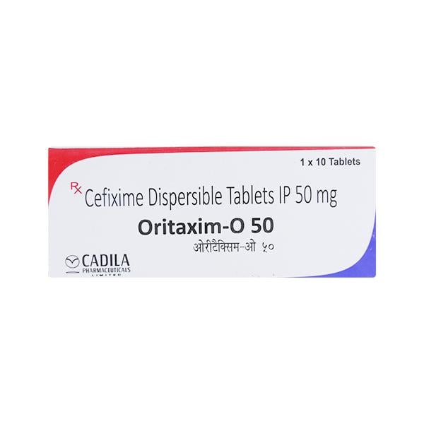 Oritaxim O 50mg Tablet 10'S