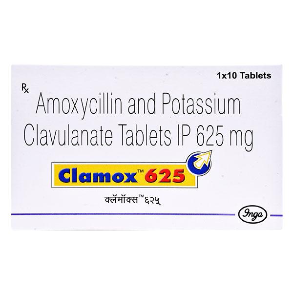 CLAMOX 625 Tablet 10's