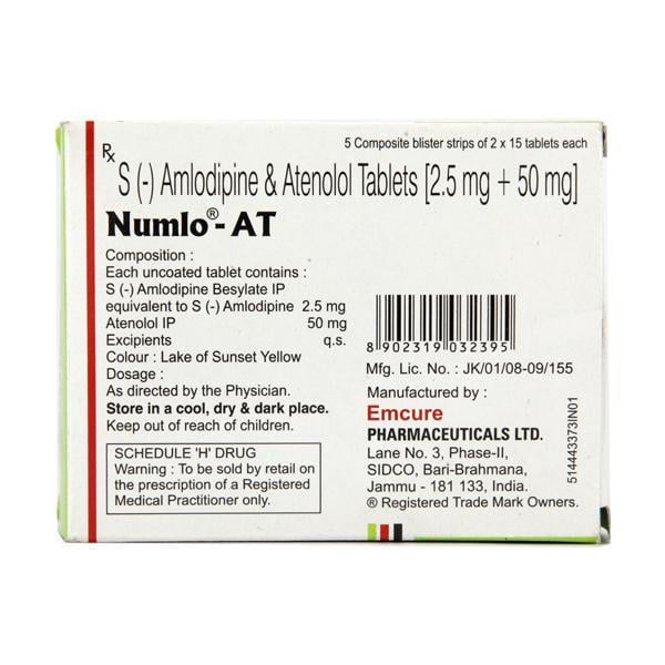 Numlo AT Tablet 15'S