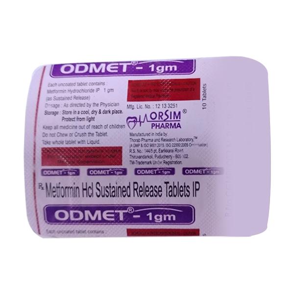 ODMET 1gm Tablet 10's