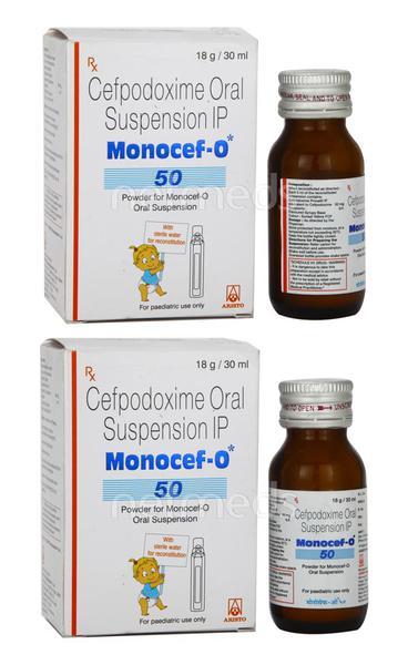 Monocef O 50mg Dry Syrup 30ml