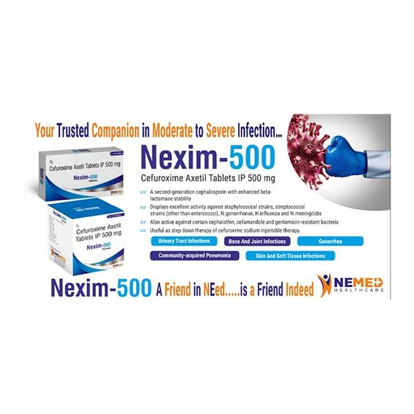 NEXIM 500 Tablet 10's