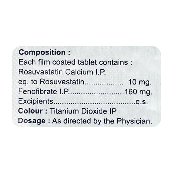 ROZUTIN F 10 Tablet 10's