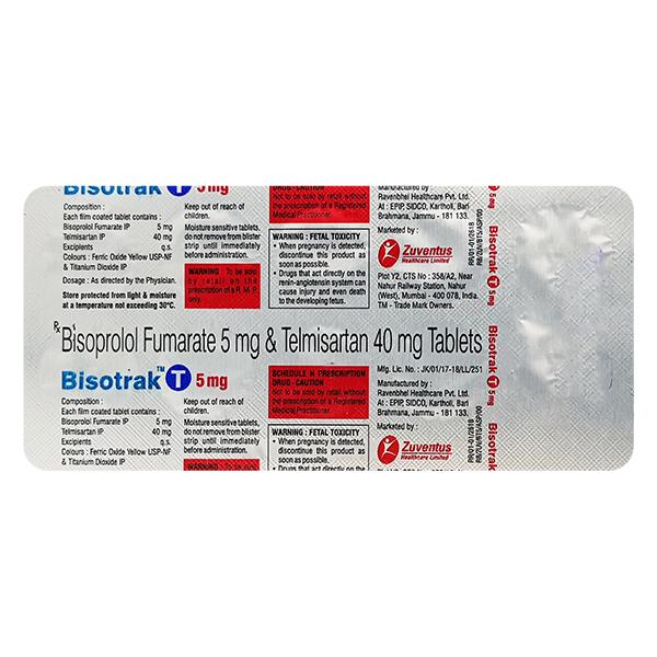BISOTRAK T 5mg Tablet 10's