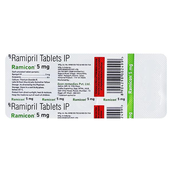 RAMICON 5 Tablet 10's