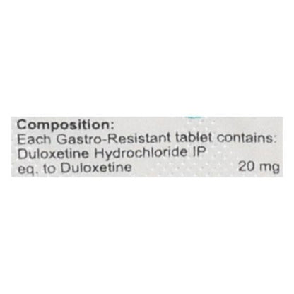 Duloren 20mg Tablet 10'S