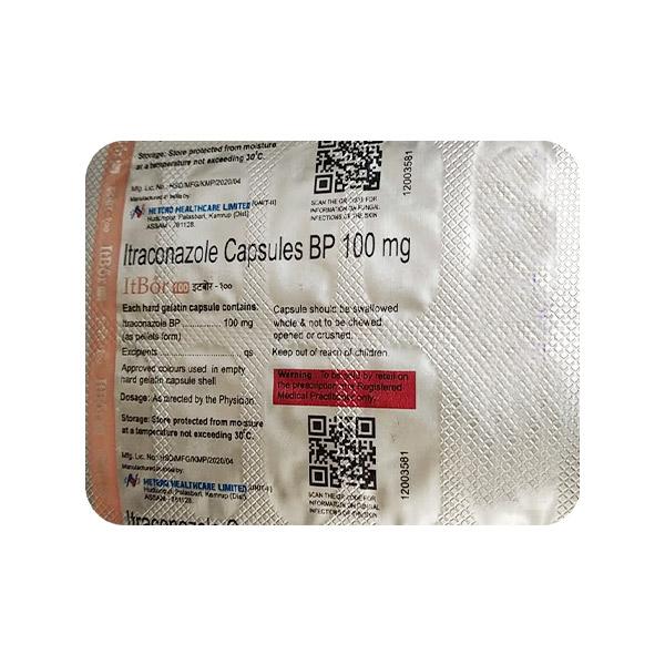ITBOR 100 Capsule 10's