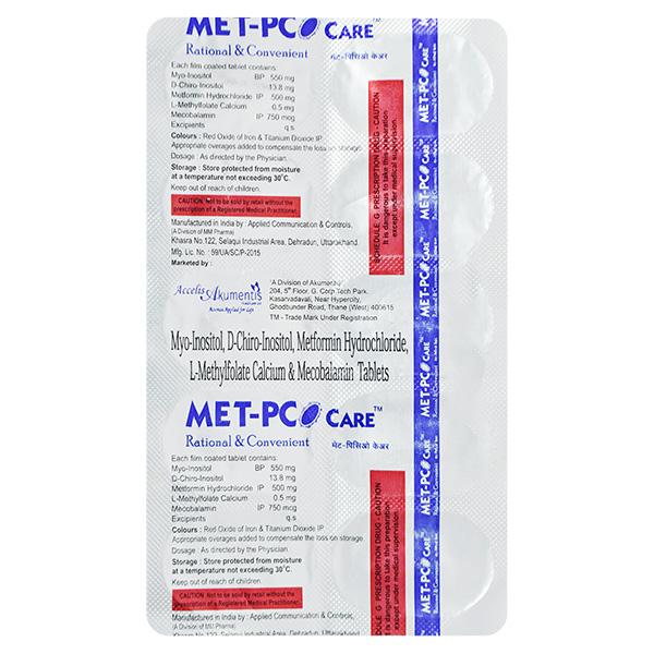 Metpco Care Tablet 10'S