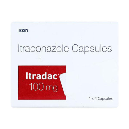 ITRADAC 100mg Capsule 4's